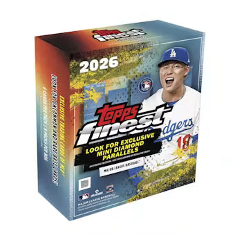 2026 Topps Finest Baseball Mega 20 Box Case