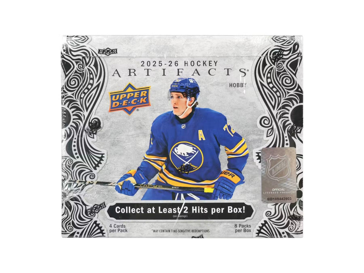 2025/26 Upper Deck Artifacts Hockey Hobby 20 Box Case