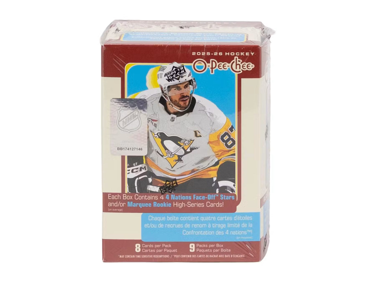 2025/26 Upper Deck O-Pee-Chee Hockey Blaster 20 Box Case