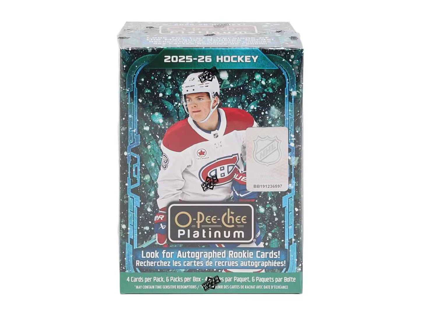 2025/26 Upper Deck O-Pee-Chee Platinum Hockey Blaster 20 Box Case