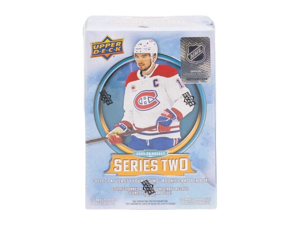 2025/26 Upper Deck Series 2 Hockey Blaster Box