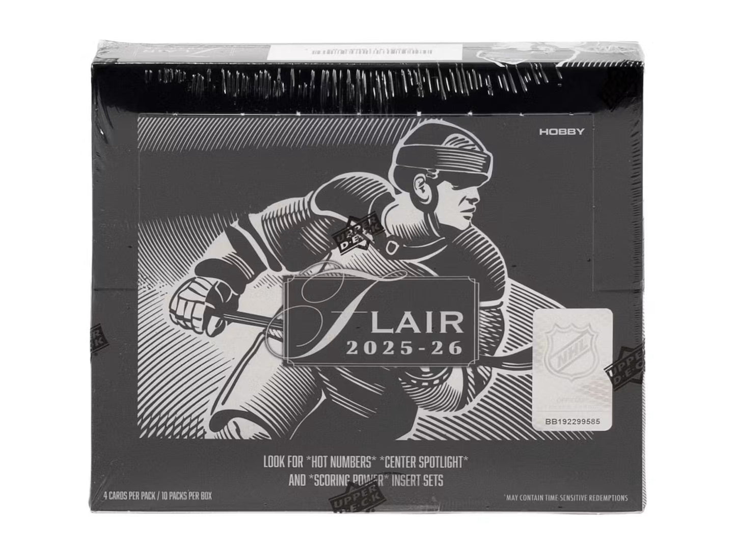 2025/26 Upper Deck Flair Hockey Hobby 10 Box Case
