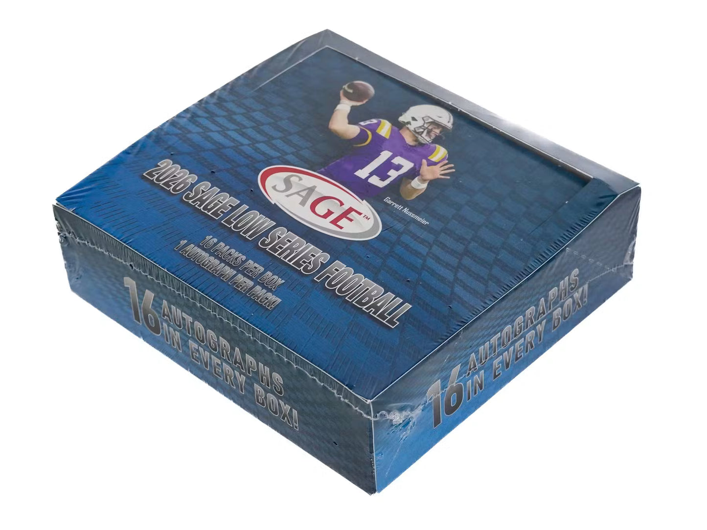 2026 Sage Football Low Series Hobby 16 Box Case