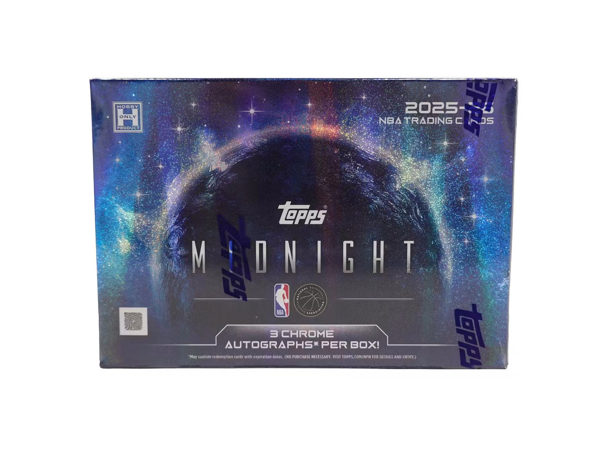2025/26 Topps Midnight Basketball Hobby 8 Box Case