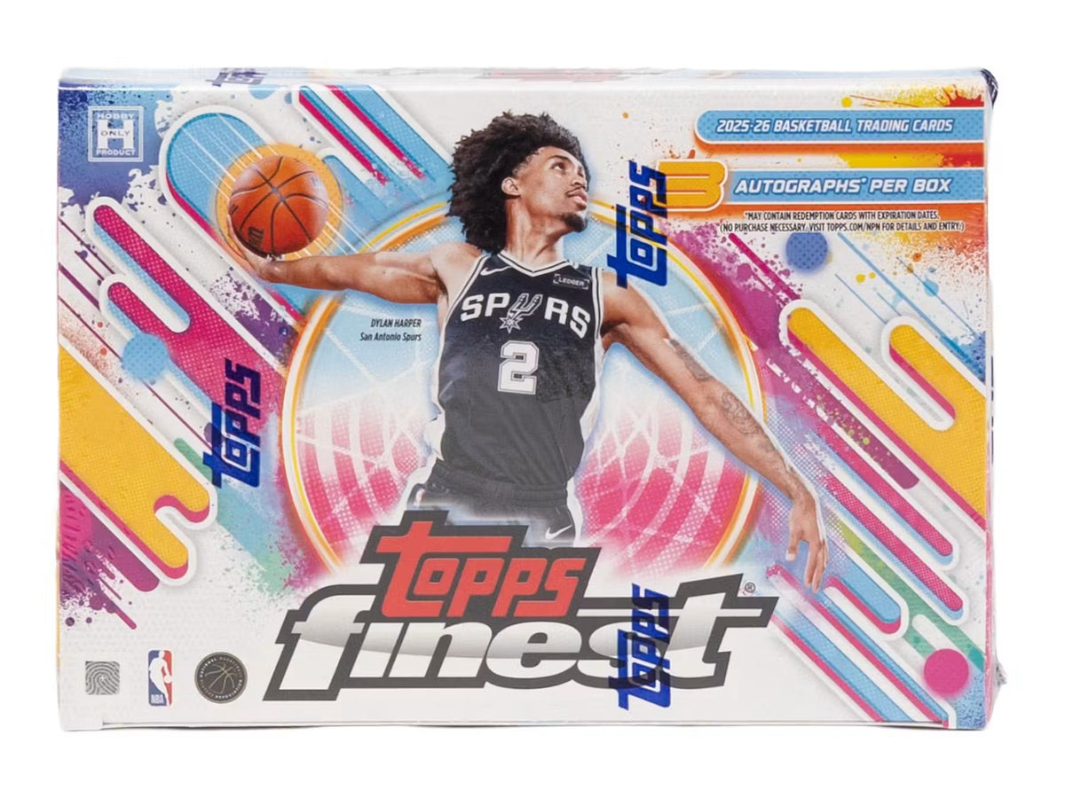 2025/26 Topps Finest Basketball Delight 8 Box Case