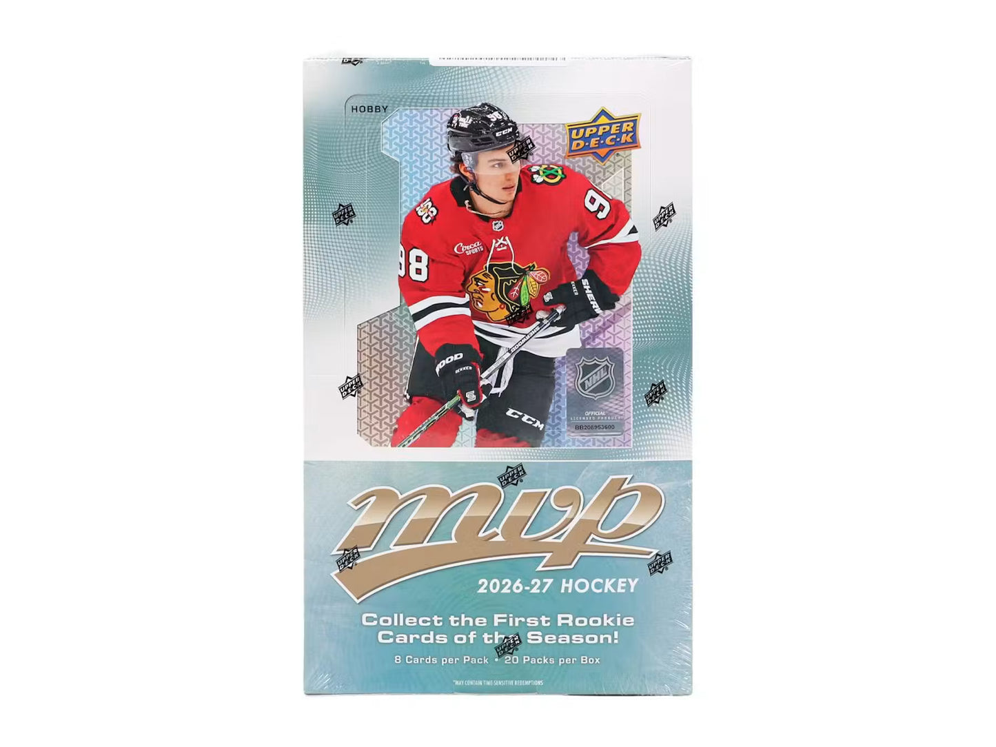 2026/27 Upper Deck MVP Hockey Hobby 20 Box Case