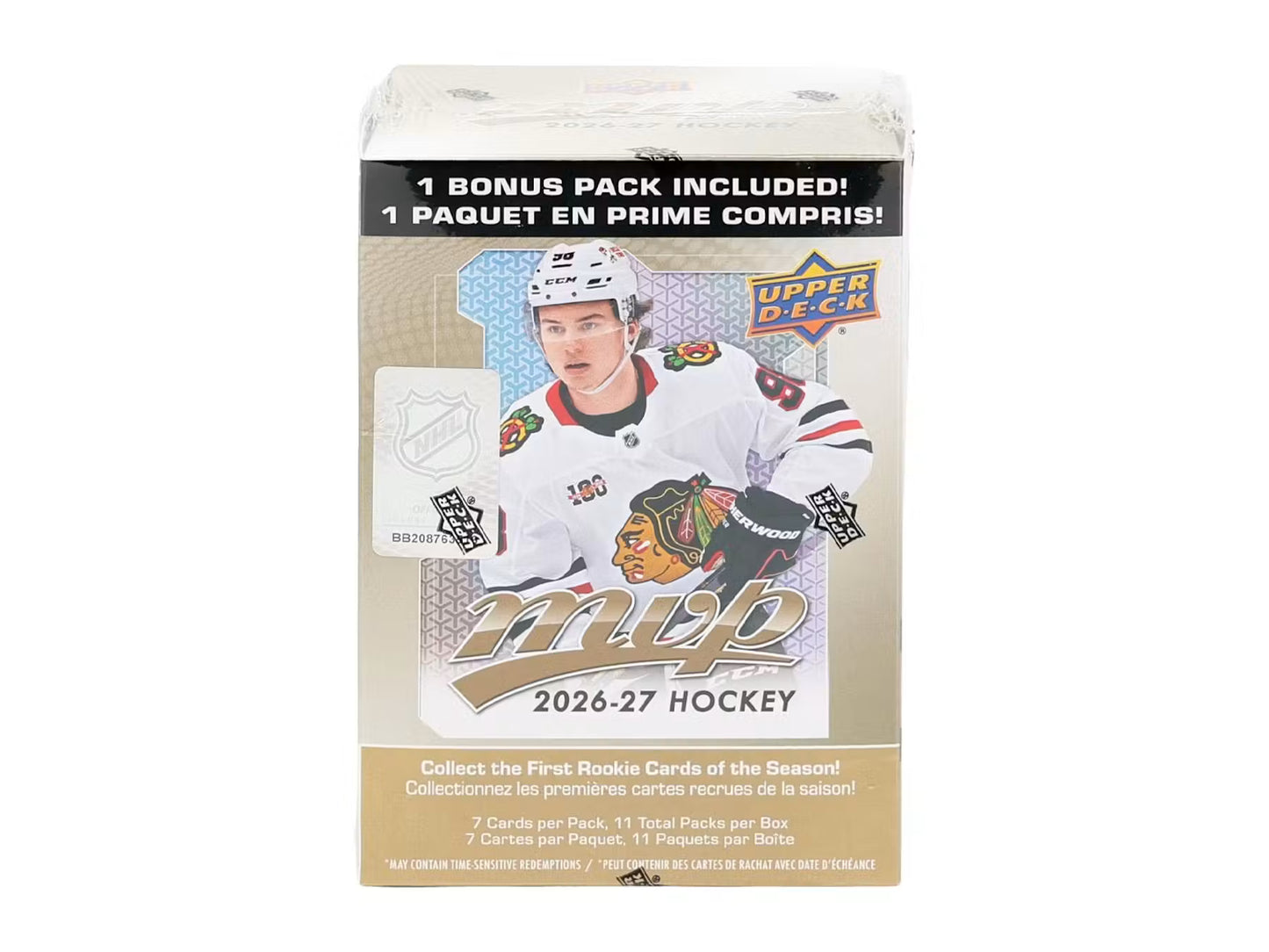 2026/27 Upper Deck MVP Hockey Blaster Box