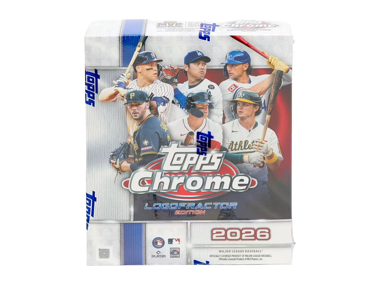 2026 Topps Chrome Baseball Logofractor Edition 20 Box Case