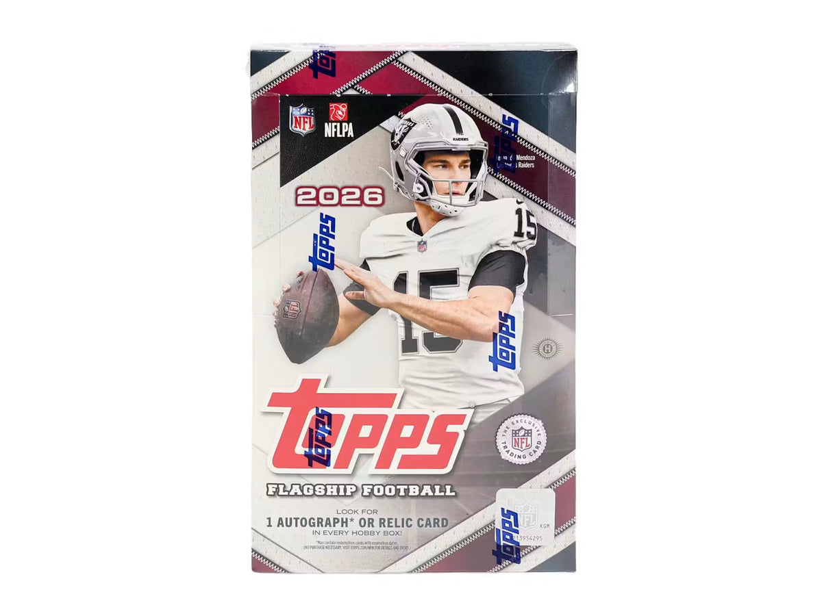 2026 Topps Football Hobby 12 Box Case