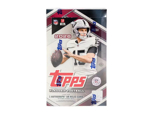 2026 Topps Football Hobby 12 Box Case