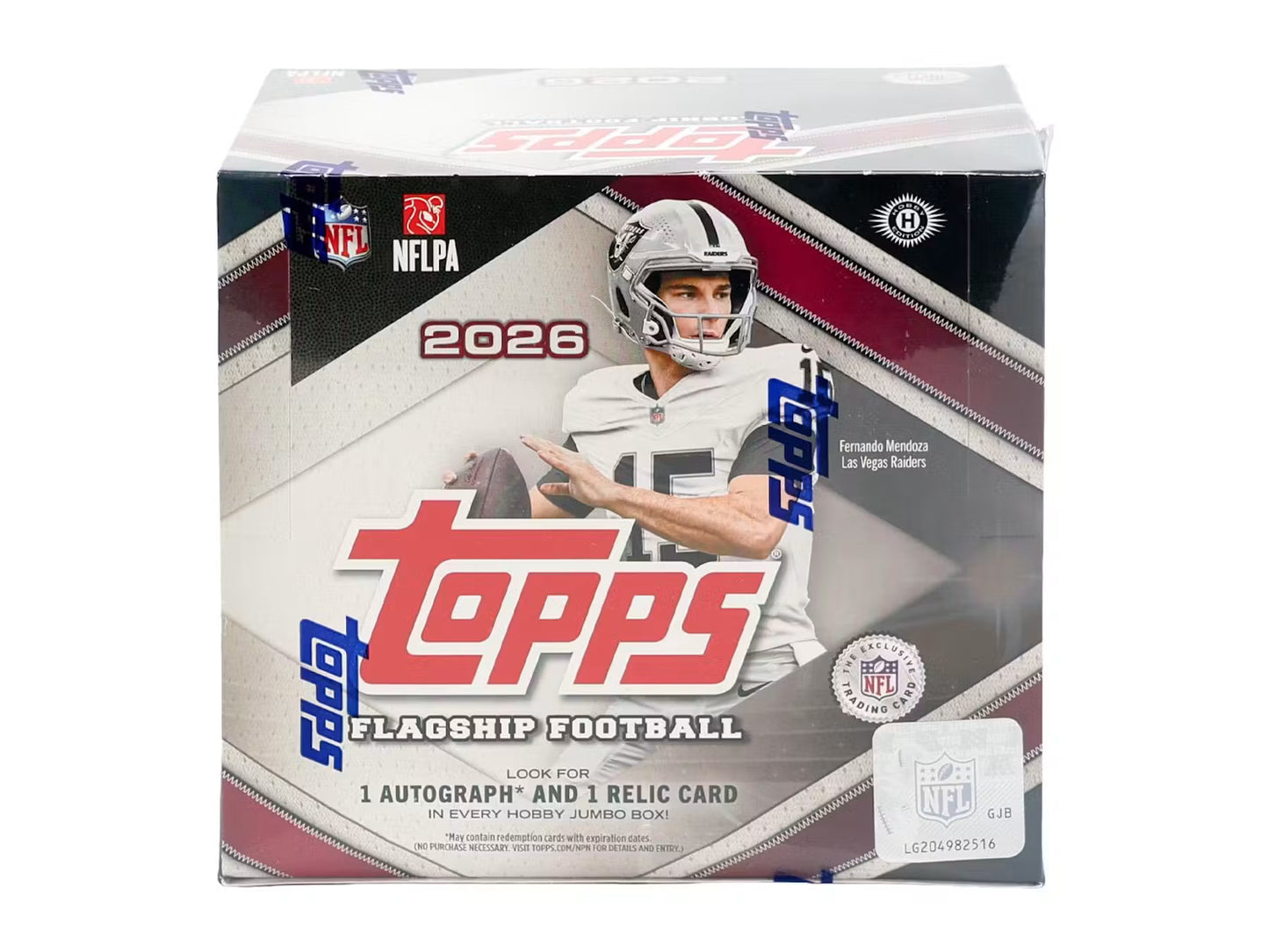 2026 Topps Football Jumbo 6 Box Case