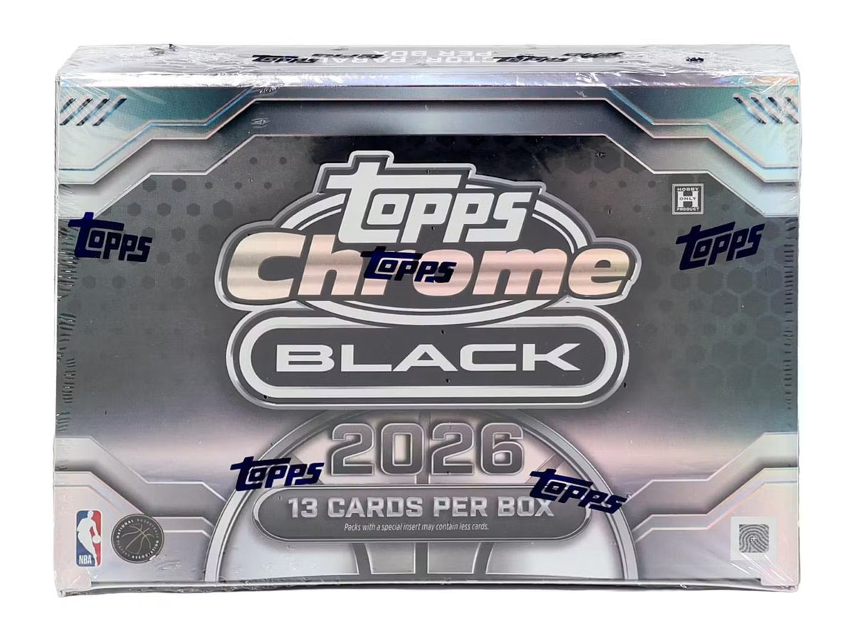 2025/26 Topps Chrome Black Basketball Hobby Box