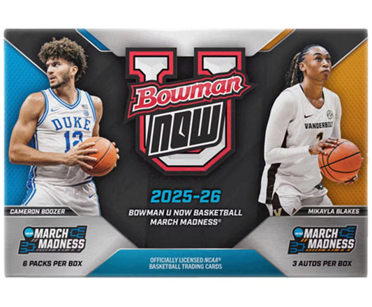 2025/26 Bowman University NOW March Madness Basketball Box