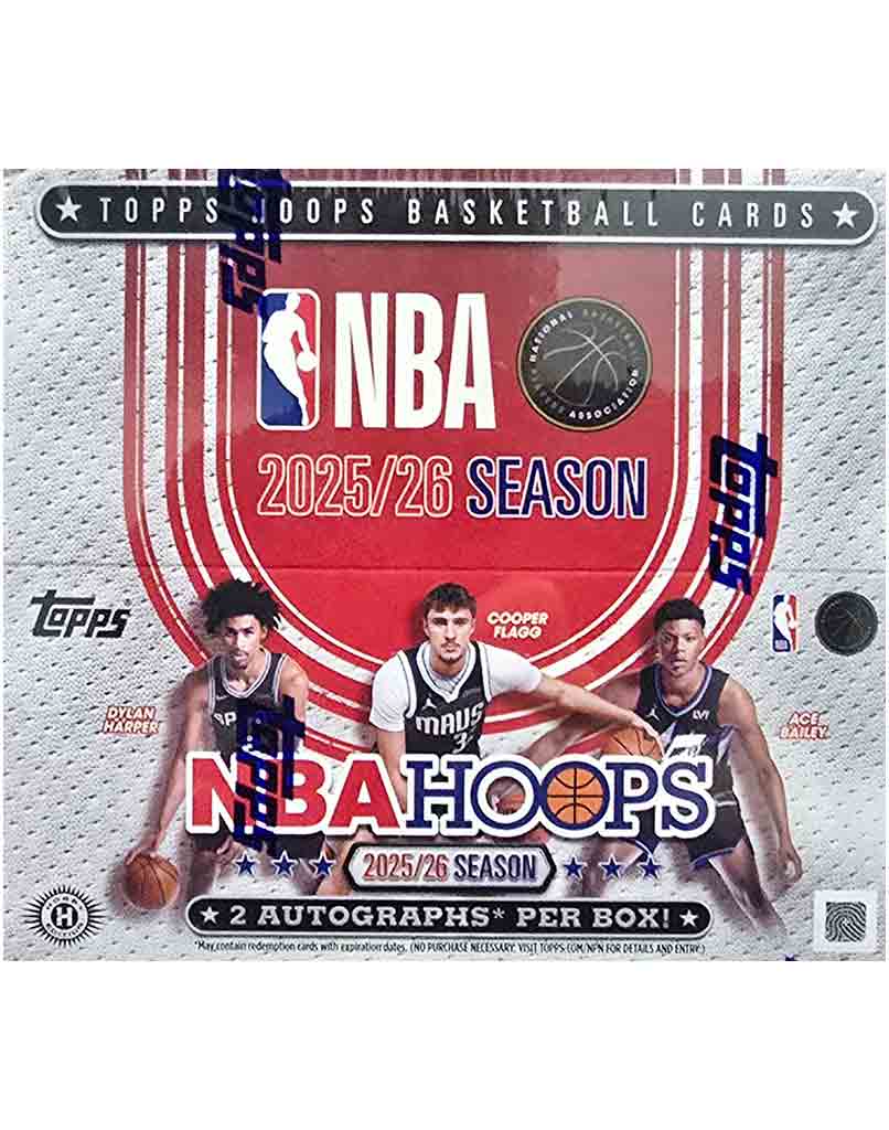 2025/26 Topps NBA Hoops Basketball Jumbo Box