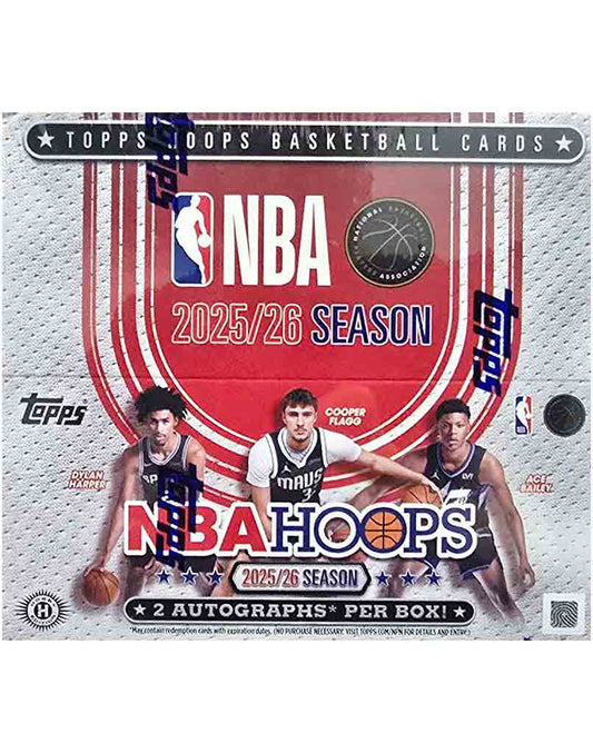 2025/26 Topps NBA Hoops Basketball Jumbo Box