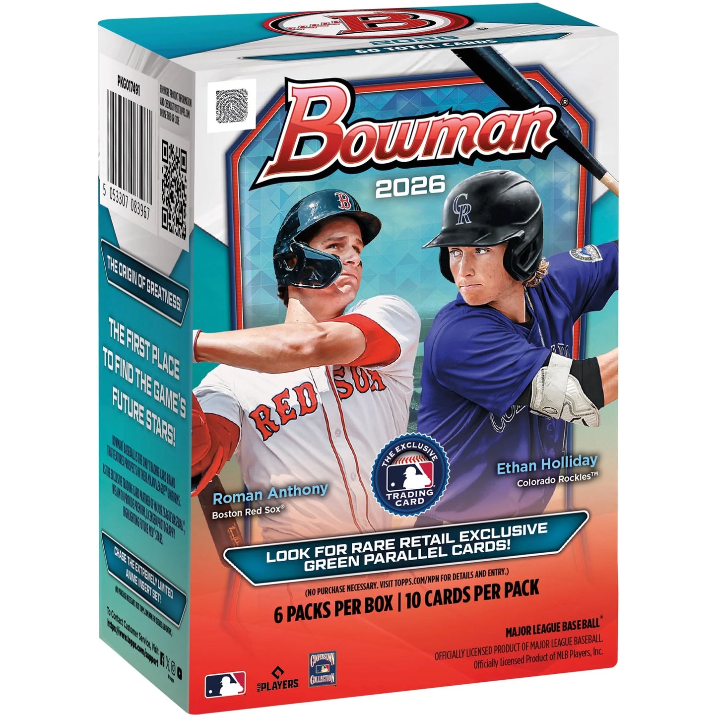 2026 Bowman Baseball Blaster Box