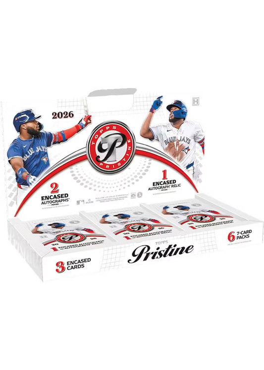 2026 Topps Pristine Baseball Hobby 6 Box Case