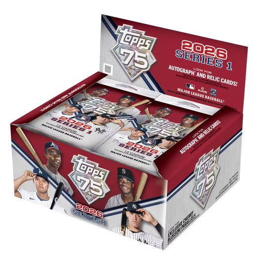 2026 Topps Series 1 Baseball Japan Edition 12 Box Case