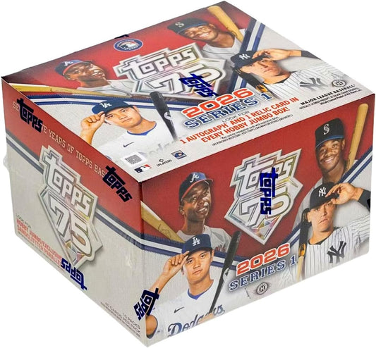 2026 Topps Series 1 Baseball Jumbo Box