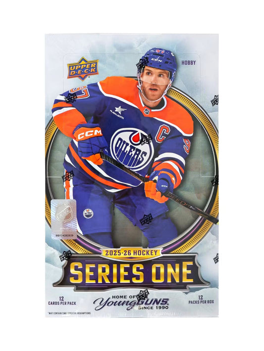 2025/26 Upper Deck Series 1 Hockey Hobby 12 Box Case
