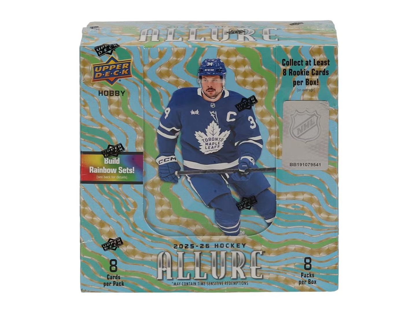 2025/26 Upper Deck Allure Hockey Hobby 18 Box Case