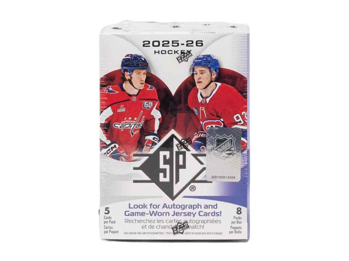2025/26 Upper Deck SP Hockey Blaster Box