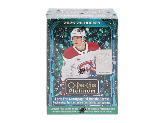 2025/26 Upper Deck O-Pee-Chee Platinum Hockey Blaster 20 Box Case