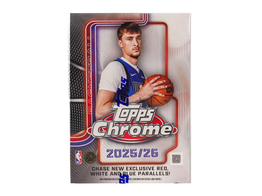 2025/26 Topps Chrome Basketball Blaster 40 Box Case