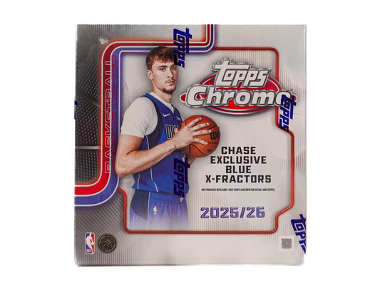 2025/26 Topps Chrome Basketball Mega 20 Box Case