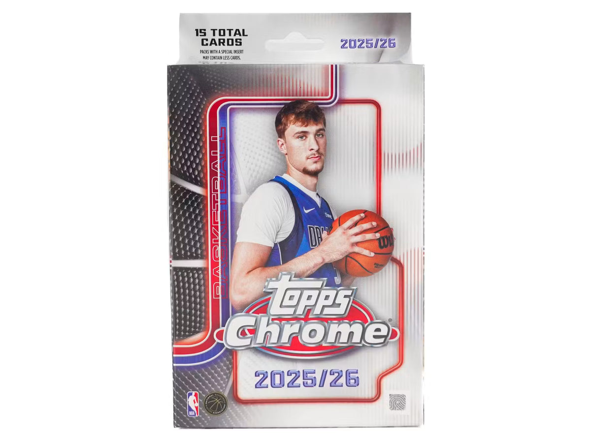 2025/26 Topps Chrome Basketball Hanger 64 Box Case