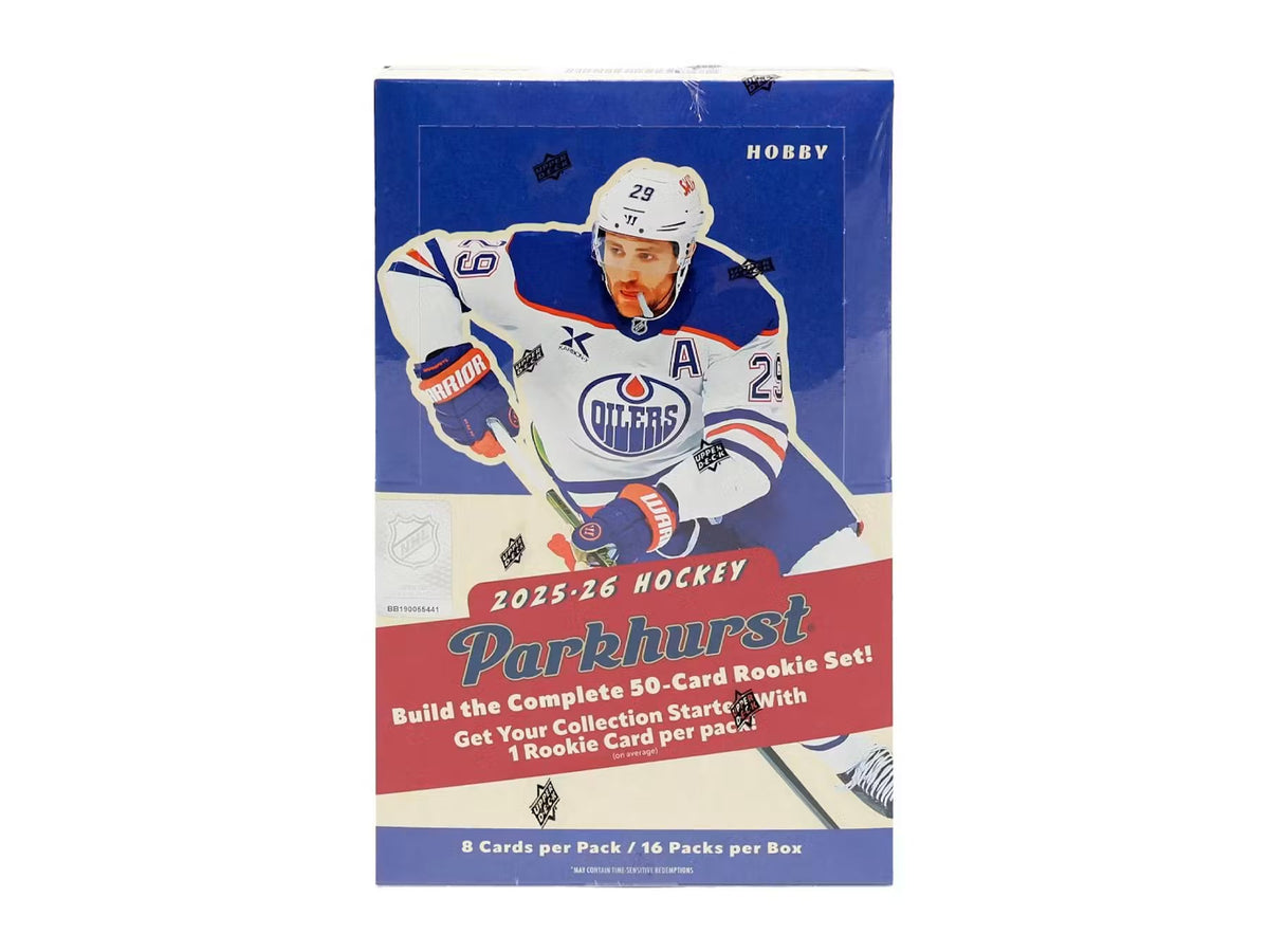 2025/26 Upper Deck Parkhurst Hockey Hobby 12 Box Case