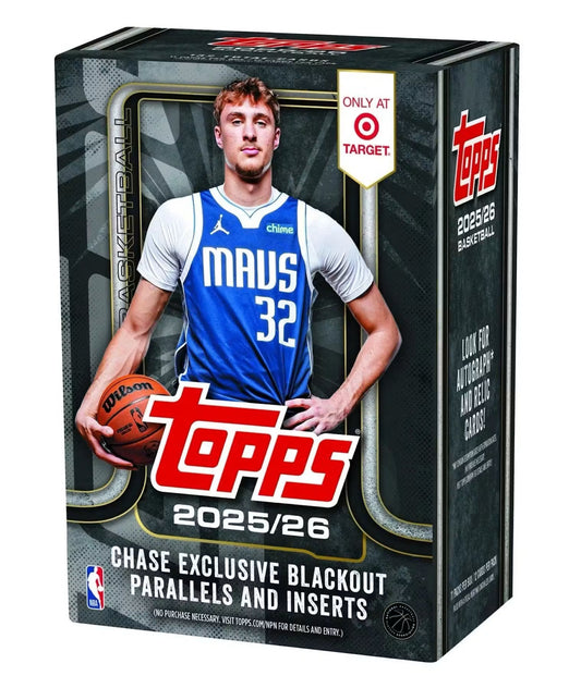 2025/26 Topps Basketball Blaster Box (Blackout Parallels)
