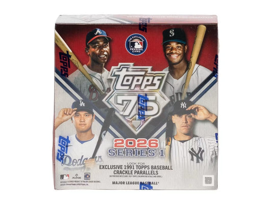 2026 Topps Series 1 Baseball Mega 20 Box Case