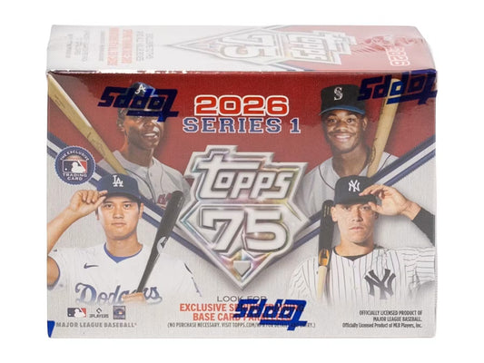 2026 Topps Series 1 Baseball Blaster 40 Box Case