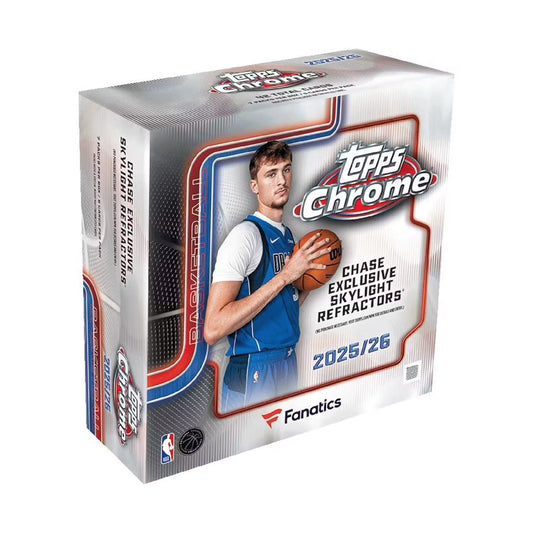 2025/26 Topps Chrome Basketball Fanatics Mega Box