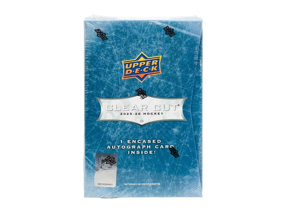 2025/26 Upper Deck Clear Cut Hockey Hobby Box