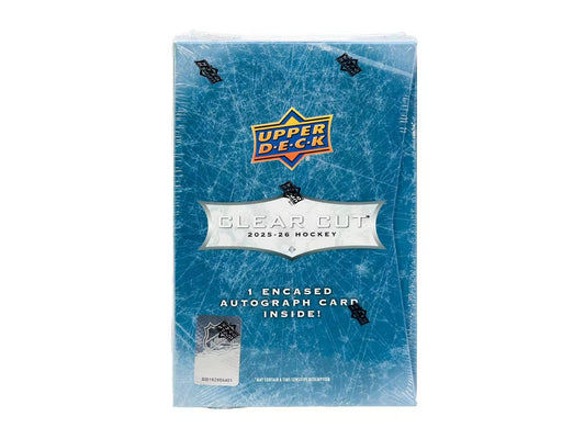 2025/26 Upper Deck Clear Cut Hockey Hobby 30 Box Case