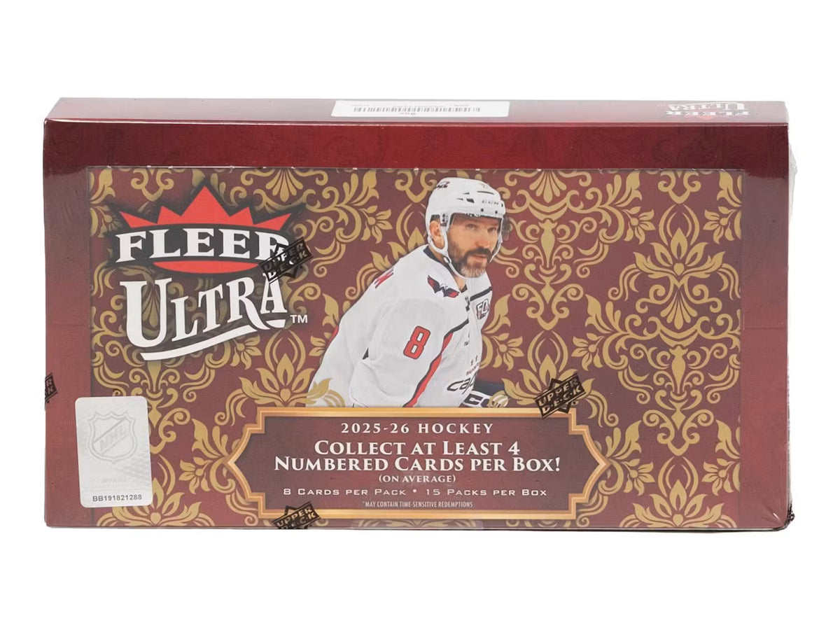 2025/26 Upper Deck Fleer Ultra Hockey Hobby Box