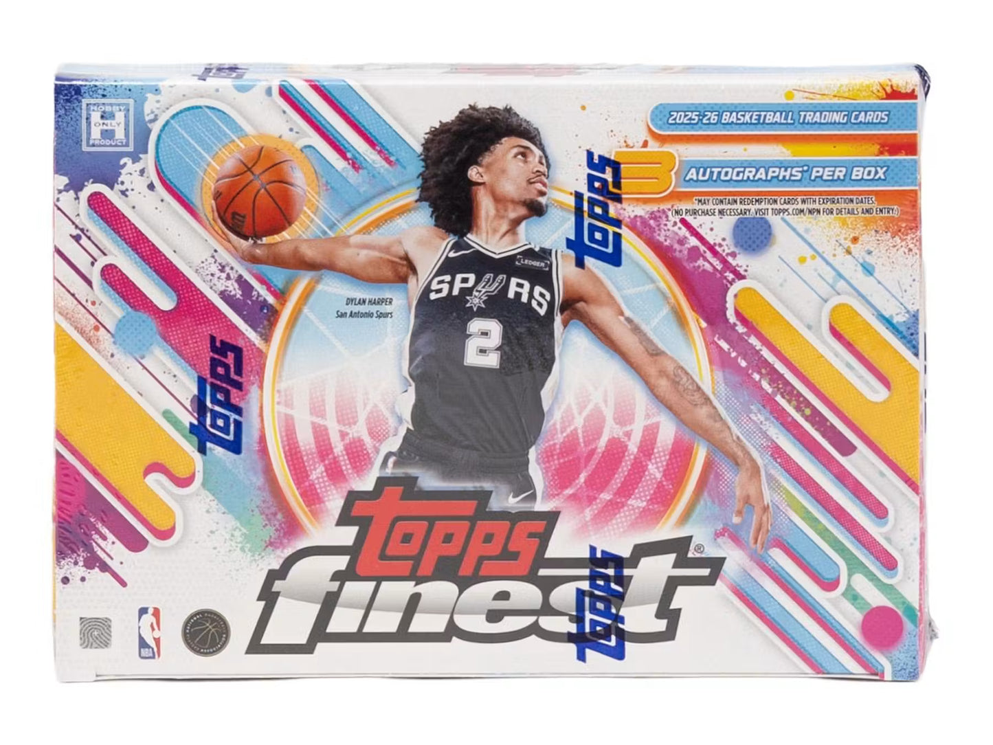 2025/26 Topps Finest Basketball Delight Box