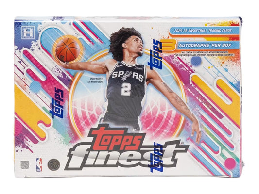 2025/26 Topps Finest Basketball Delight Box