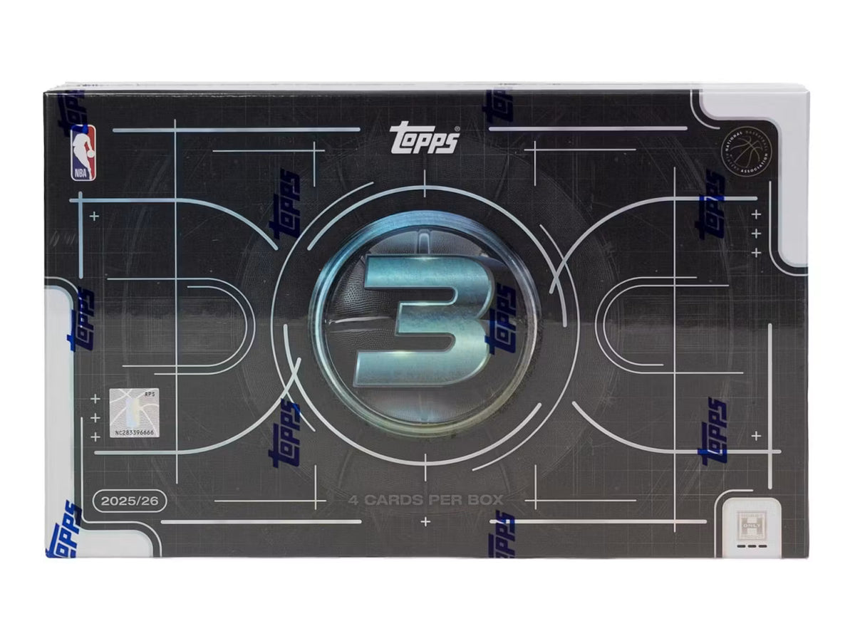 2025/26 Topps Three Basketball Hobby Box