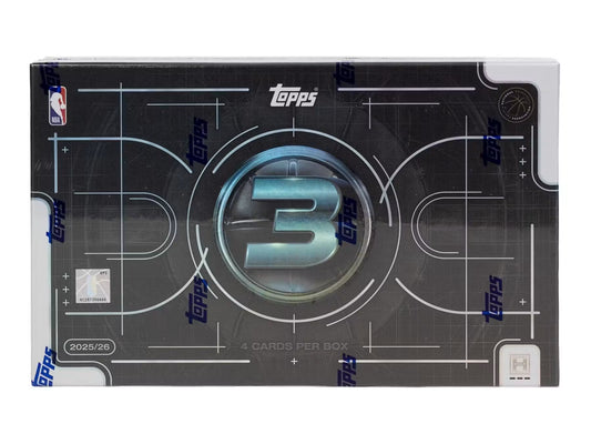 2025/26 Topps Three Basketball Hobby Box
