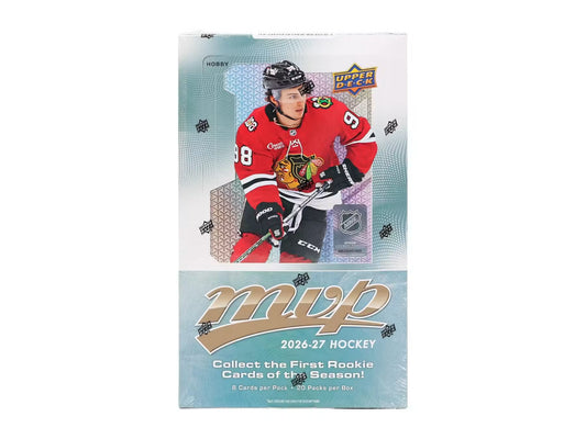 2026/27 Upper Deck MVP Hockey Hobby 20 Box Case