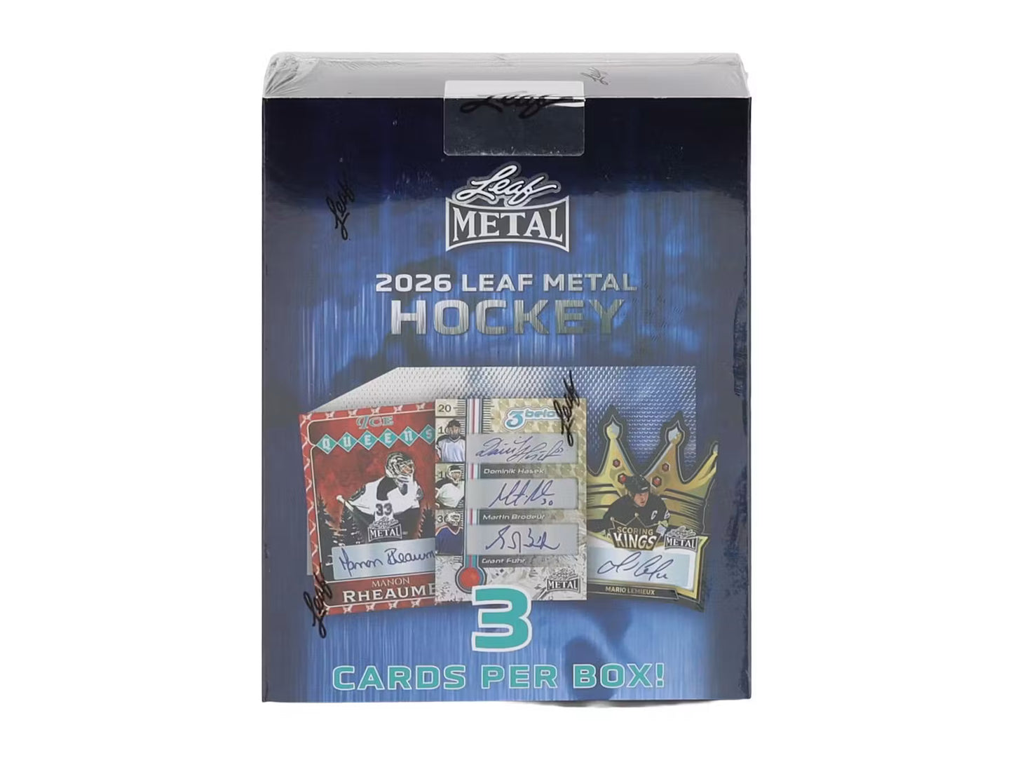 2026 Leaf Metal Hockey Hobby 12 Box Case