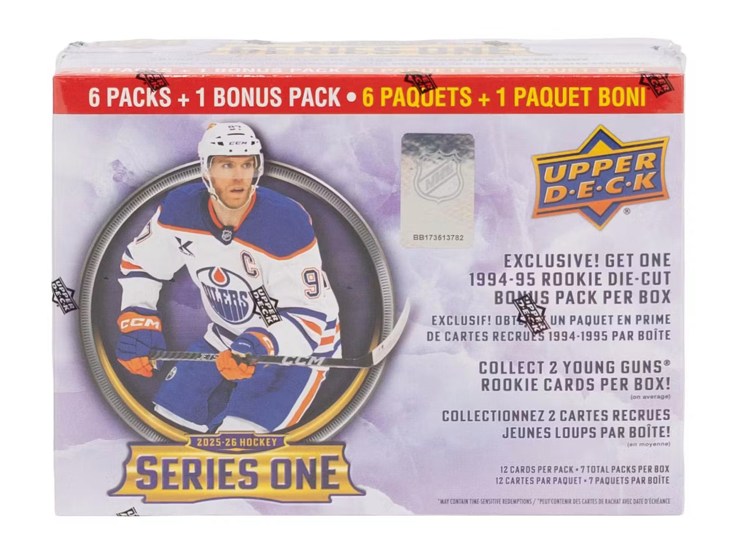 2025/26 Upper Deck Series 1 Hockey Mega 20 Box Case