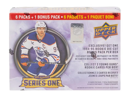2025/26 Upper Deck Series 1 Hockey Mega 20 Box Case