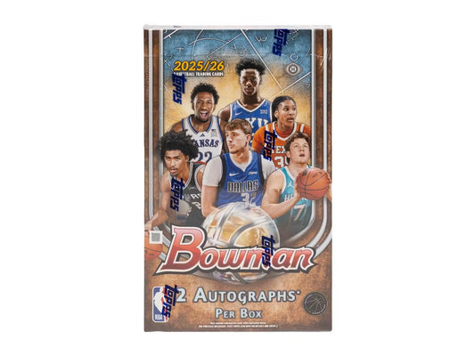 2025/26 Bowman Basketball Hobby 12 Box Case