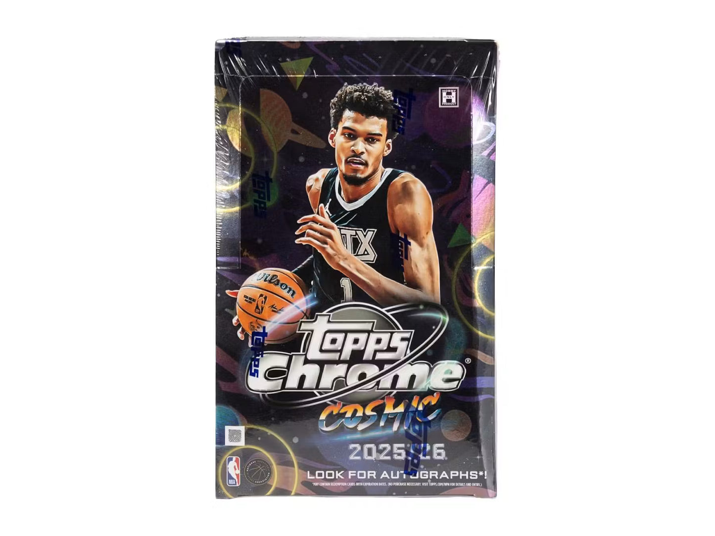 2025/26 Topps Cosmic Chrome Basketball Hobby 8 Box Case