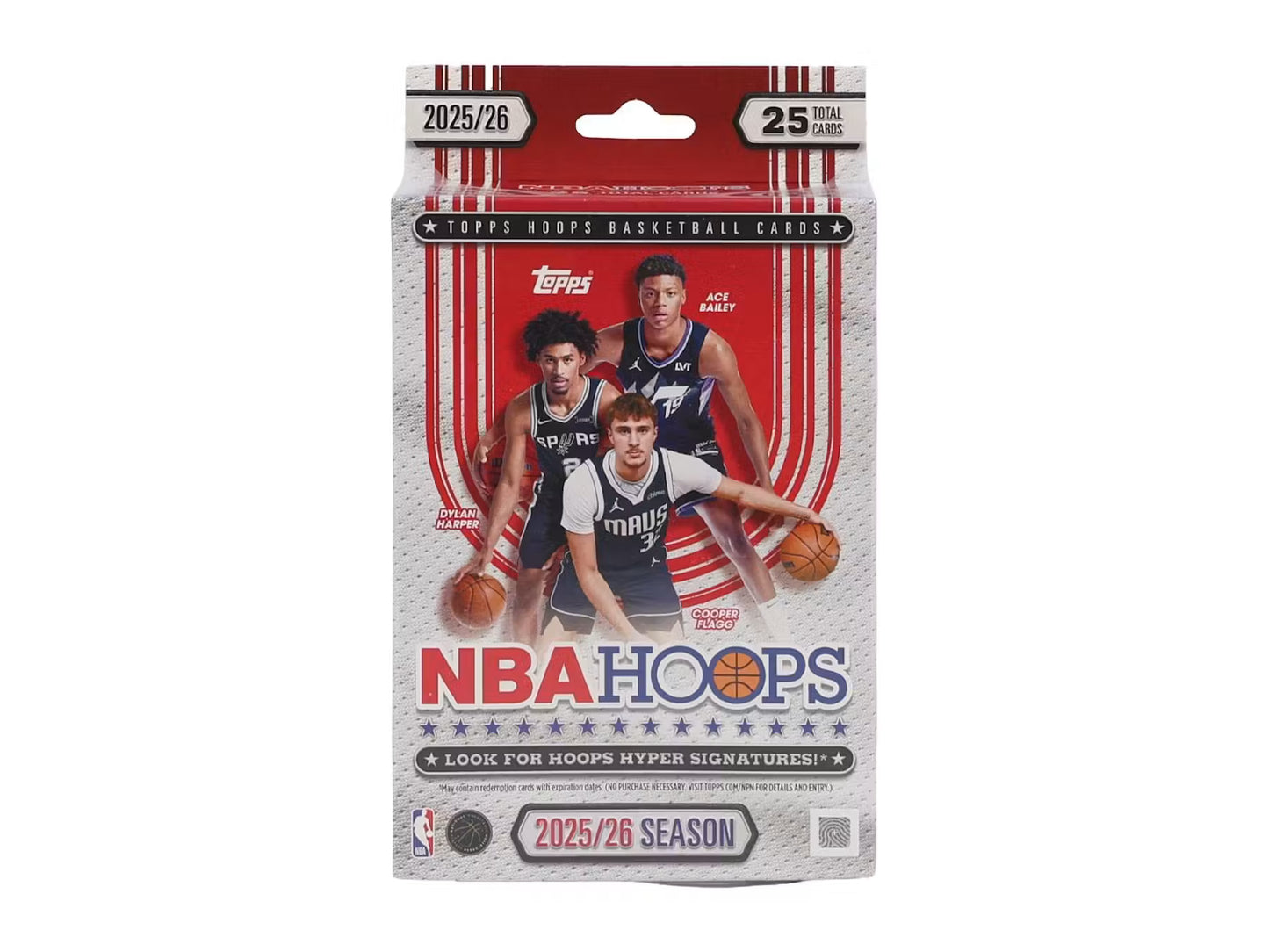 2025/26 Topps NBA Hoops Basketball Hanger Box