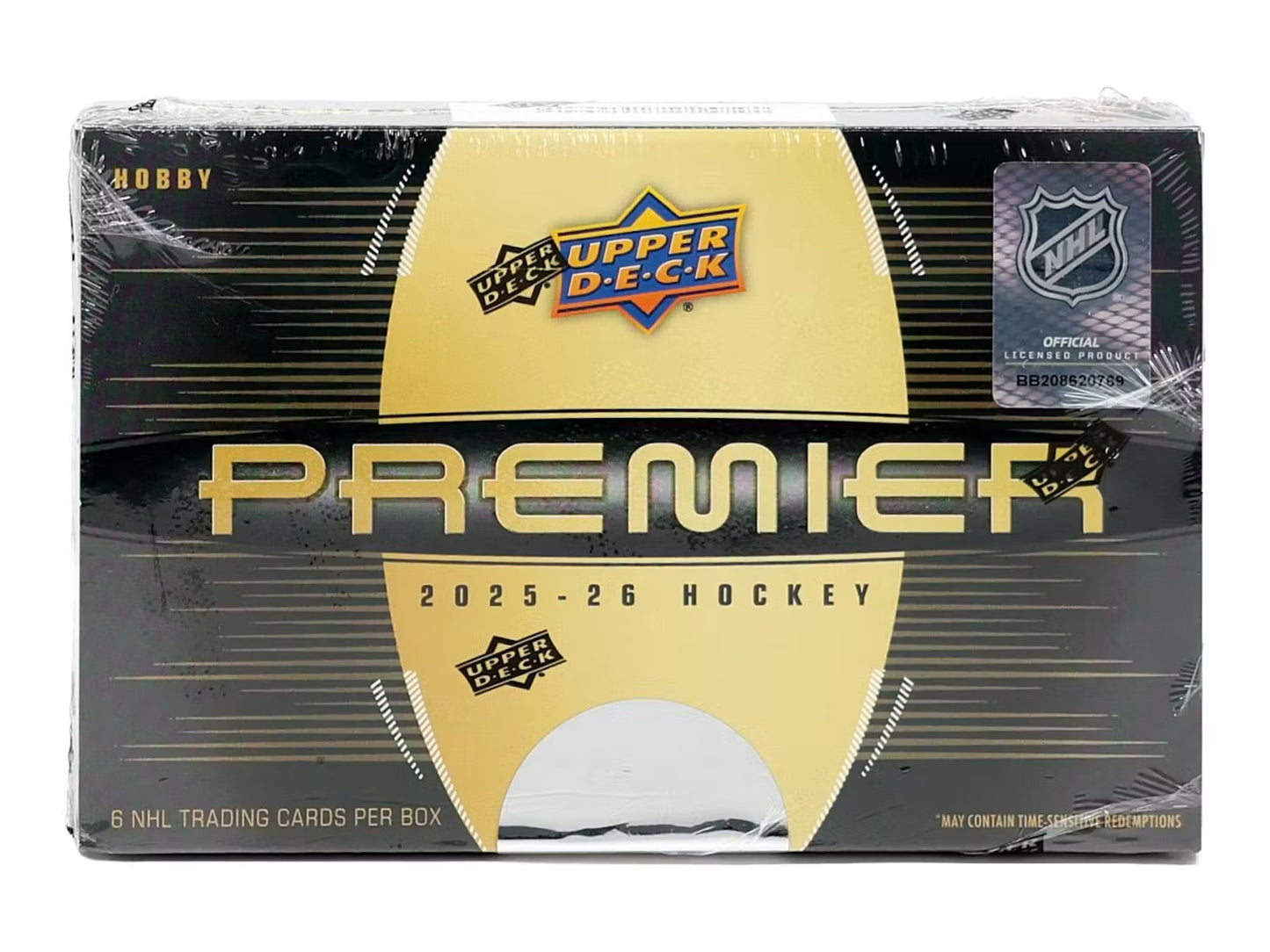 2025/26 Upper Deck Premier Hockey Hobby 10 Box Case